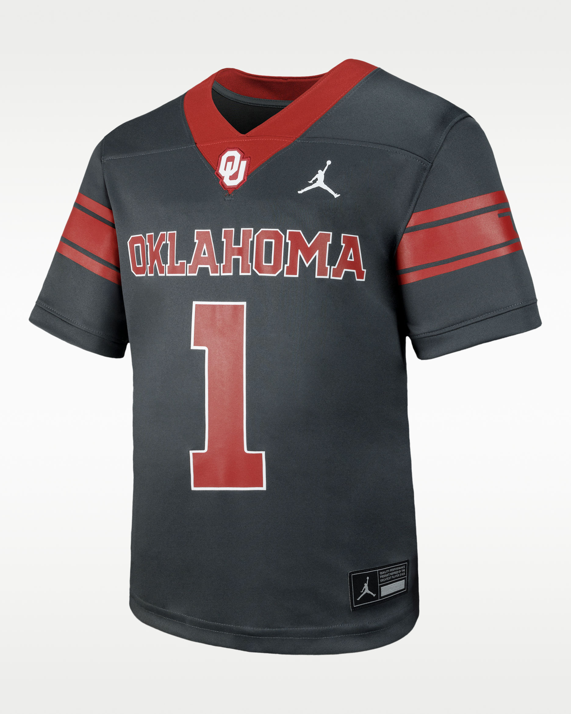 Oklahoma Big Kid's Nike College Untouchable Game Jersey. Nike.com